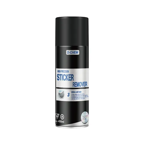 Chai Xịt Tẩy Keo Băng Dính - D-Chem Sticker Remover 450ml