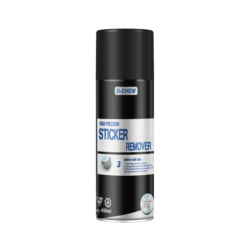 Chai Xịt Tẩy Keo Băng Dính - D-Chem Sticker Remover 450ml