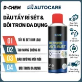 Chai Xịt Tẩy Rỉ Sét và Bôi Trơn Đa Dụng - D-Chem Multi Purpose Anti-Rust 450ml — thumbnail 2